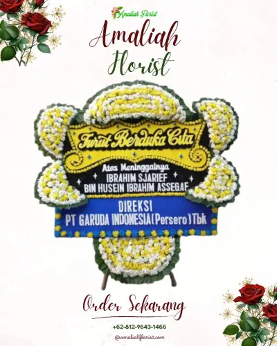 Papan Bunga Duka di Padangbulia